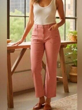 NWT Joie Shally Jeans in Guava Straight Leg